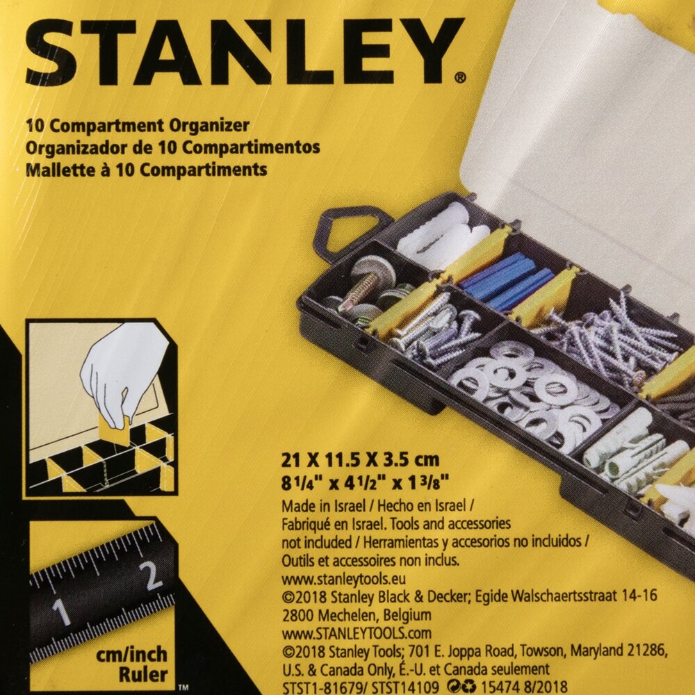 Ящик для инструментов Stanley, органайзер для инструментов - фотография № 8