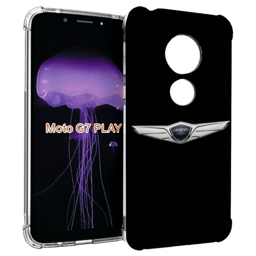 Чехол MyPads genesis-дженезис-1 мужской для Motorola Moto G7 Play задняя-панель-накладка-бампер чехол mypads genesis дженезис 1 мужской для blackview a55 задняя панель накладка бампер