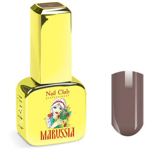 Nail Club professional Эмалевый гель-лак коллекция Marussia, оттенок M9 Medved', 13 мл.