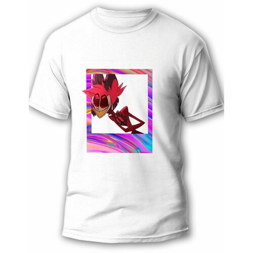 фото Футболка будь на стиле, футер, размер 2xl, белый