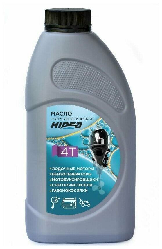 Полусинтетическое моторное масло HIDEA 4Т 1л