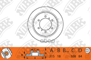 Диск Тормозной Задн. NiBK арт. RN1119