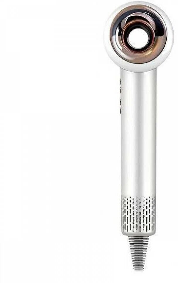 Интеллектуальный фен для волос Sencicimen Hair Dryer X13, 3 режима, 4 магнитных насадок, ионизация воздуха, Белый - фотография № 1