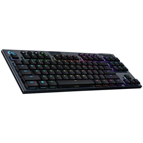 Игровая клавиатура Logitech G915 TKL LIGHTSPEED Wireless RGB (920-009536) клавиатура беспроводная logitech g915 tkl tenkeyless lightspeed wireless rgb usb bluetooth белый 920 010117