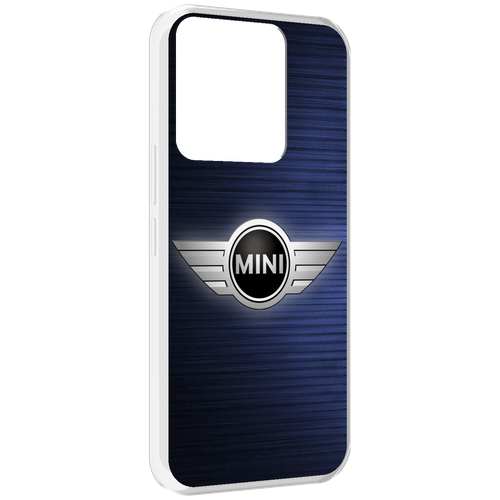 Чехол MyPads мини-mini-2 (2) мужской для Tecno Spark Go 2022 / Tecno Spark 8C задняя-панель-накладка-бампер