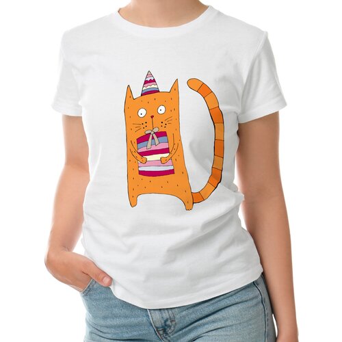 фото Футболка roly, размер s, белый