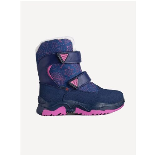 фото Bl-300(42) р.35 фиолетовый+фуксия ботинки зимние на девочку "bottilini"