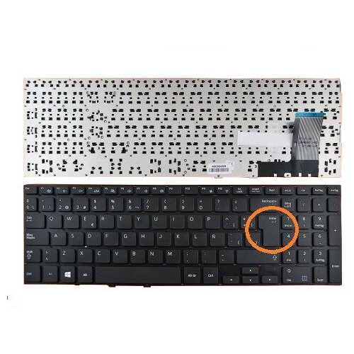 Клавиатура для ноутбука Samsung NP370R4E NP450R4E NP470R4E NP470R4E-K01 черная 1333₽