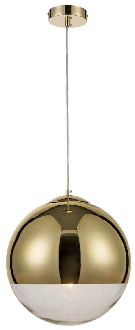 Светильник подвесной Vele Luce Terra VL2151P11, E27, 60Вт, кол-во ламп:1шт, Золото