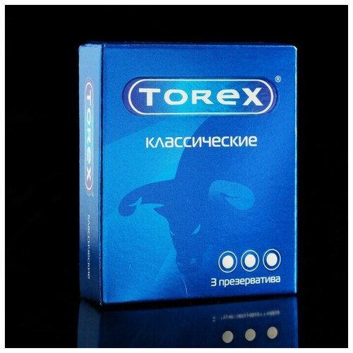 torex torex презервативы с точками Презервативы Torex, классические, 3 шт в комплекте