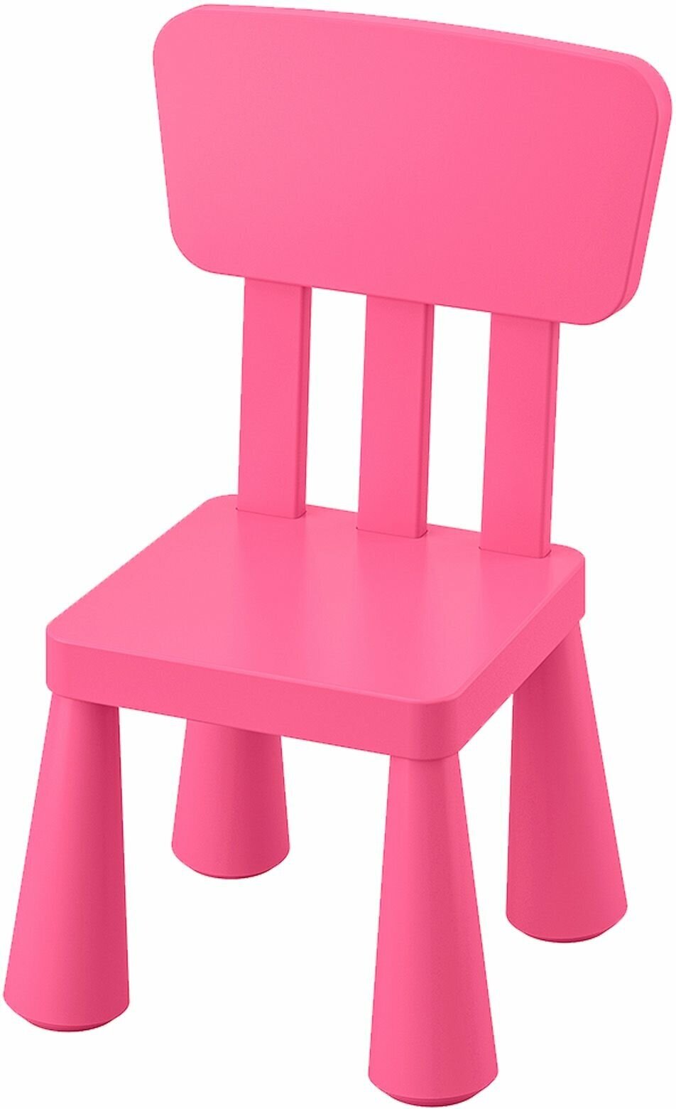 Детский розовый стул икеа, 45x39x12