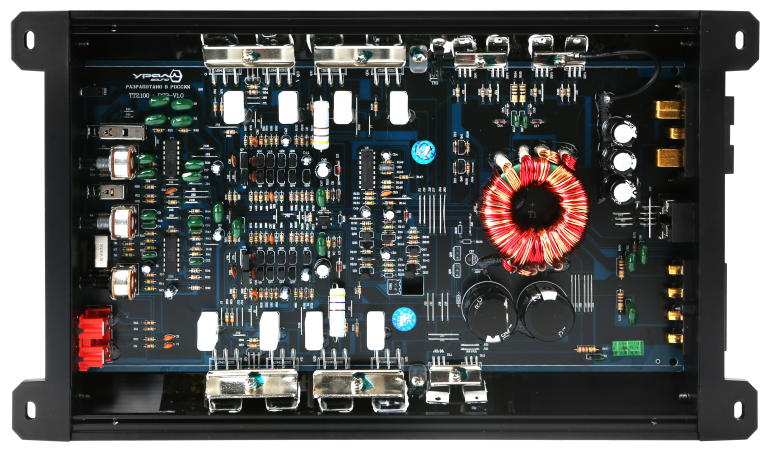 Усилитель автомобильный Ural ТТ 2.100 двухканальный - фото №2