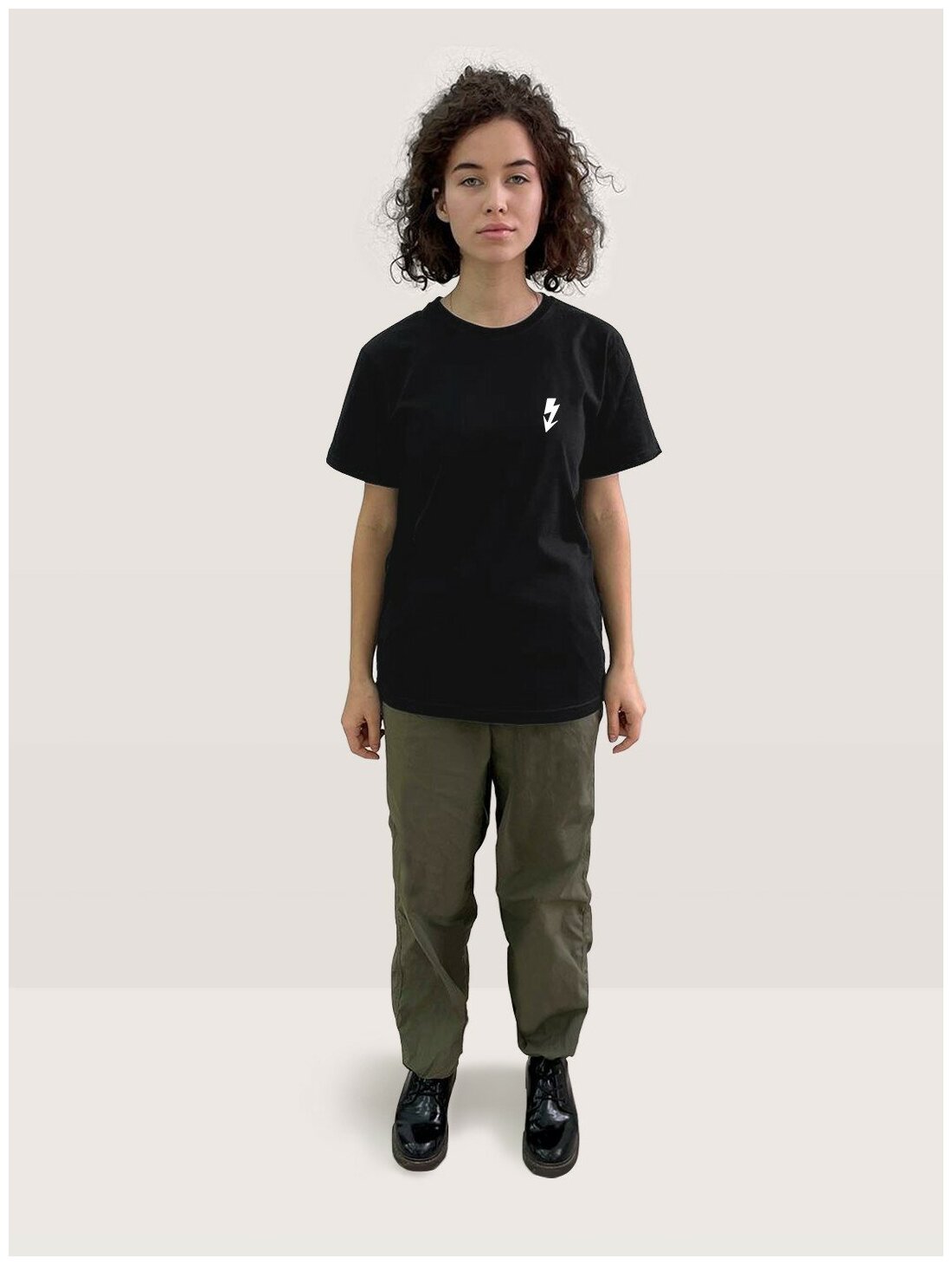 Футболка minimal trend, размер 3XS, черный