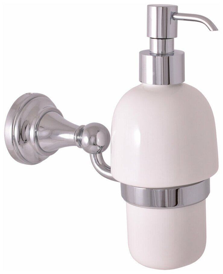 Дозатор для жидкого мыла (фаянсовый), RAV-SLEZAK, MKA0303