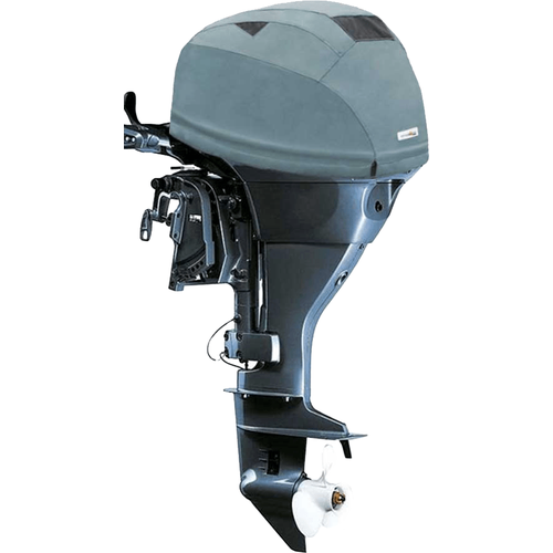 чехол для лодочного мотора yamaha f115 l betl f130 l aetl серый 2015г н в Чехол ходовой на капот Yamaha F25D (2010>)