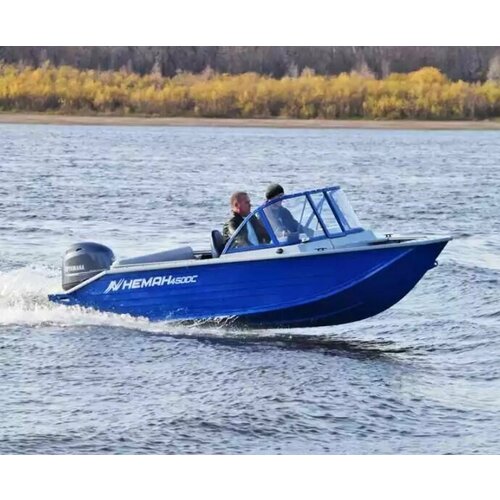 фото Моторная лодка neman-450dc new/ алюминиевый катер neman-450dc new/ лодки wyatboat