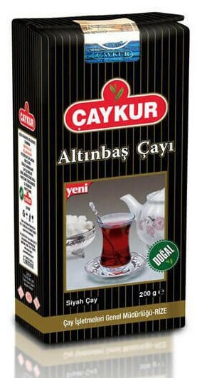 Турецкий чёрный чай Altinbas CAYKUR, 200 гр - фотография № 12