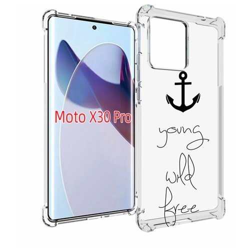 Чехол MyPads ты-будешь-свободным для Motorola Moto X30 Pro задняя-панель-накладка-бампер