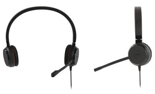 Гарнитура JABRA EVOLVE 20 SE Stereo MS, для компьютера, накладные, черный [4999-823-309] - фото №6