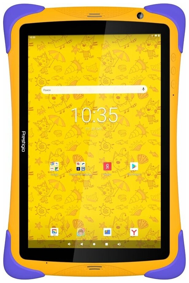 Планшет Prestigio SmartKids UP 10.1 16Gb Violet Yellow Wi-Fi Bluetooth Android PMT3104_WI_D_RU_ORC