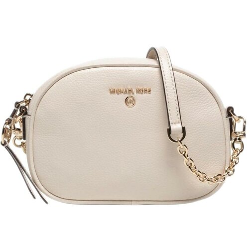 Женская кожаная сумка Michael Kors 32S1LT9C0L-LT-CREAM