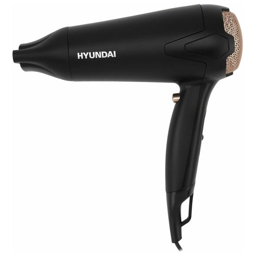 Фен Hyundai H-HDI0755 2000Вт черный матовый 378300₽