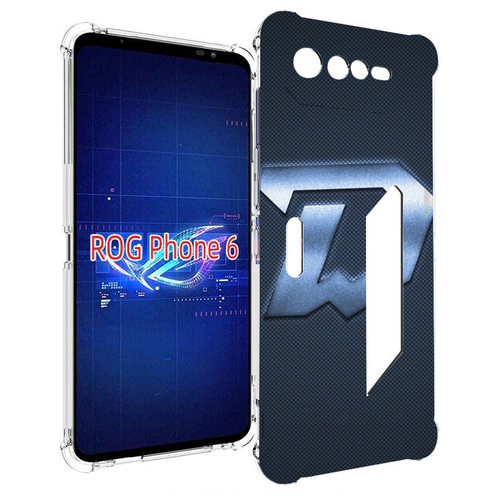 Чехол MyPads динамо минск хоккей мужской для Asus ROG Phone 6 задняя-панель-накладка-бампер