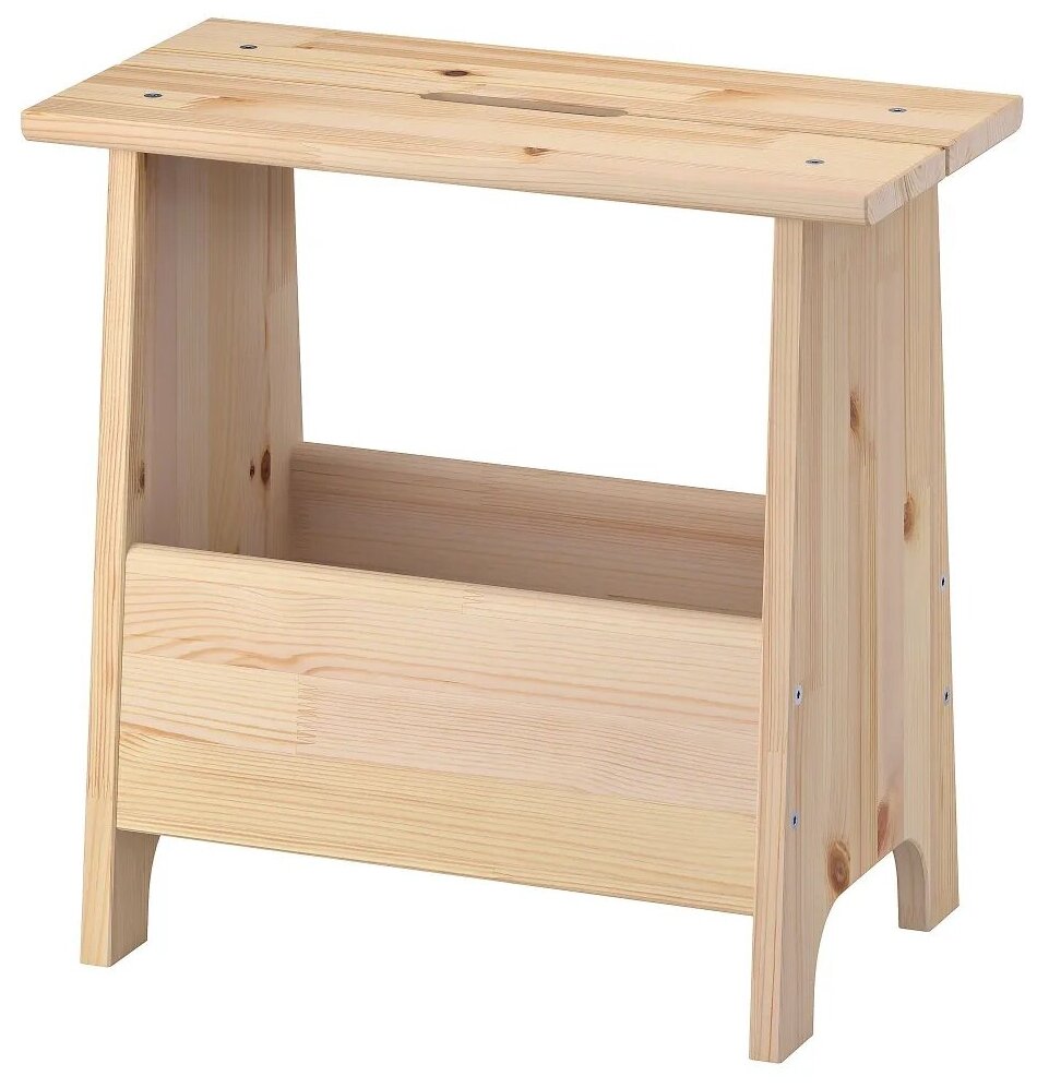 Деревянный табурет пэрйохан прикроватный столик тумба 49х28х45 см