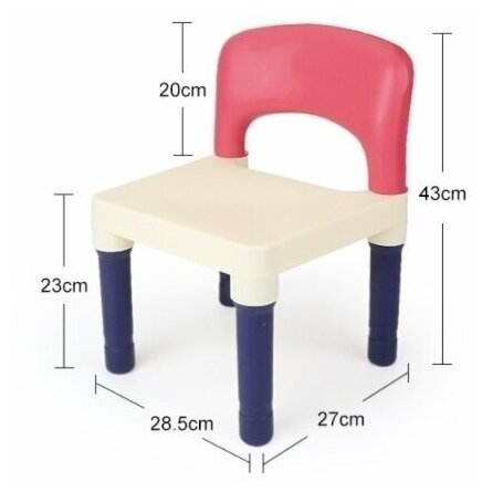 Многофункциональный стол парта для учёбы и творчества / Стол для лего / Стол детский / Стол для конструктора - фотография № 6