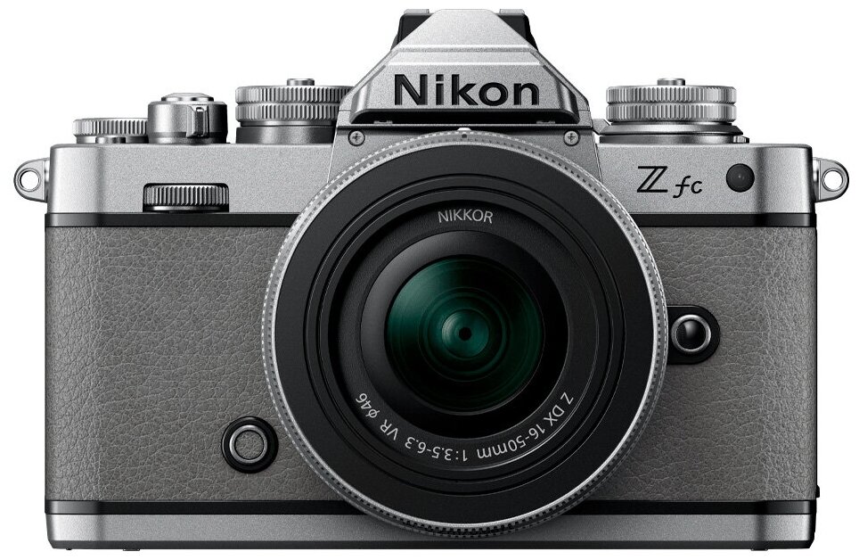 Беззеркальный фотоаппарат Nikon Z fc Kit 16-50 DX VR, природный серый