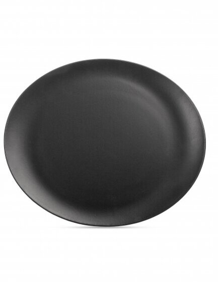 Тарелка для стейка STEAK HOUSE BLACK 32см FIORETTA TDP475 - фото №1