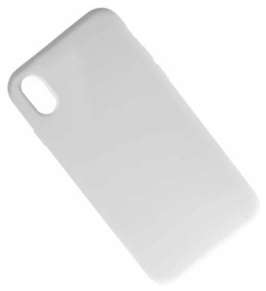 Чехол для iPhone X, iPhone Xs PromiseMobile силиконовый Soft Touch <белый>