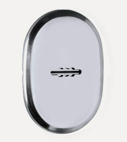 Изображение товара Декоративная накладка Fuaro ESC 477 (90х65) СP хром на сувальдный замок с подпружиненными шторками