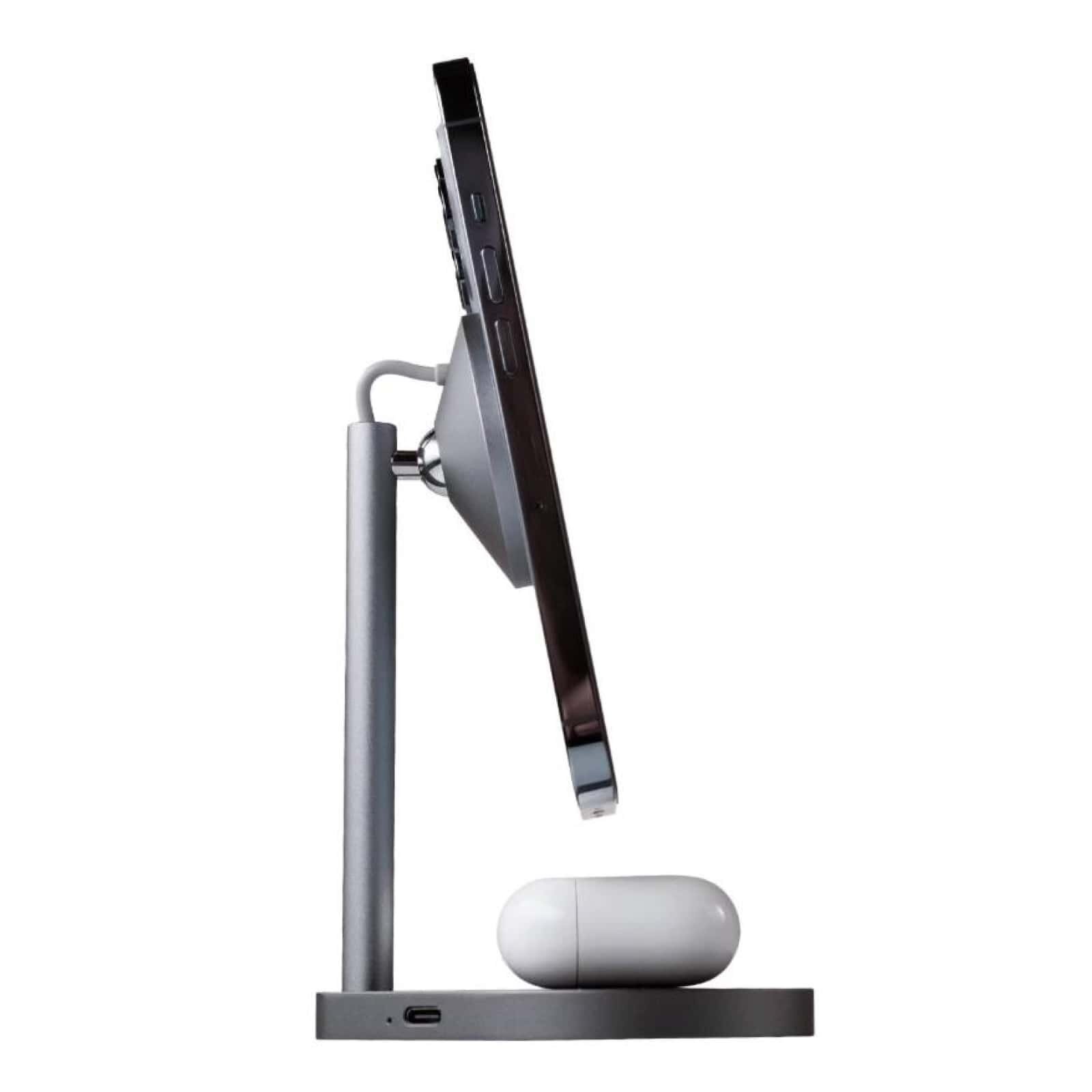 Беспроводное зарядное устройство Magssory 2 в 1, совместимое с MagSafe — фото 1