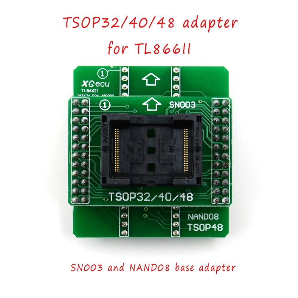 Upmely NAND08 TSOP48 адаптер для TL866II Plus