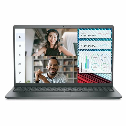 Ноутбук для бизнеса Dell Laptop Vostro 3520 Carbon Black DELLVS3520W1K 43999₽