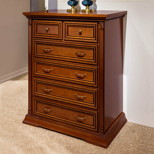 Комод №4 Лоренцо вишня Вишня Miassmobili