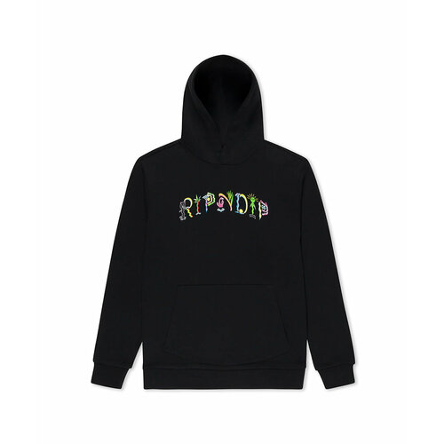 фото Толстовка ripndip ripndip, размер xl, , черный/желтый