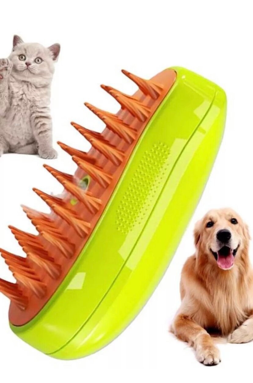 Расчески И Щетки Для Животных Xiaomi Паровая щетка для кошек и собак , расческа с паром для животных