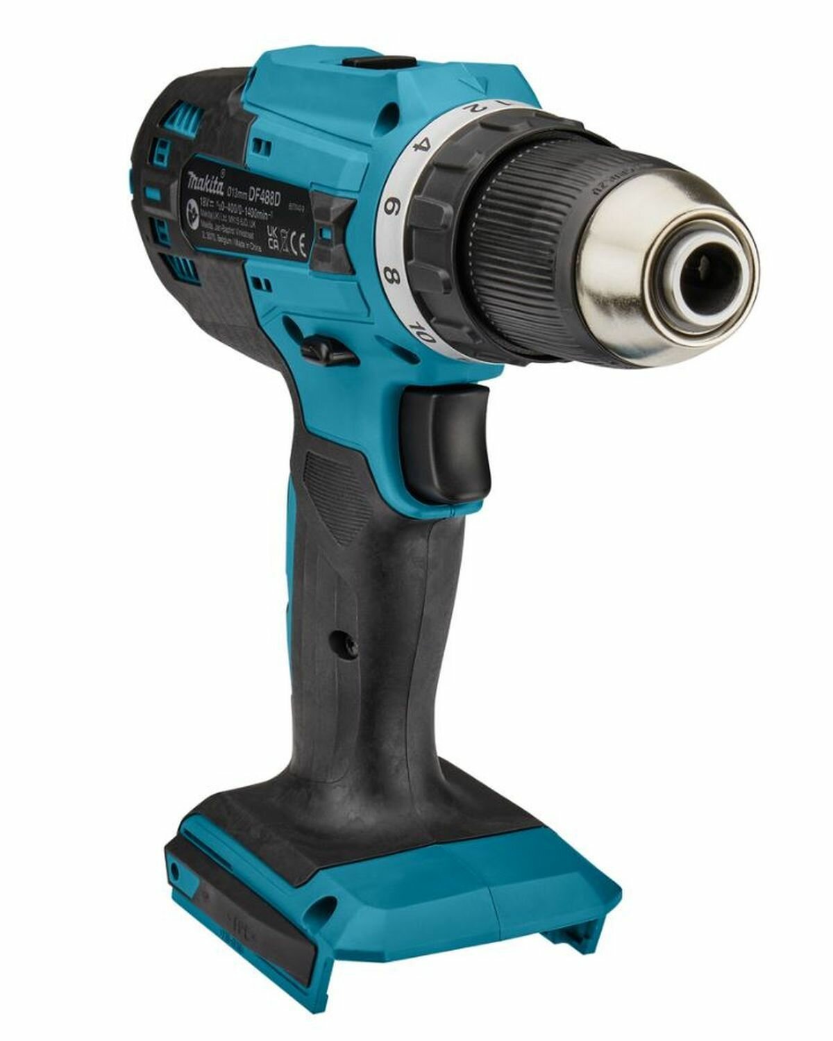 Дрель-шуруповерт аккумуляторная Makita DF488D002, 18 В Li-ion 2x1.5 Ач - фото №4
