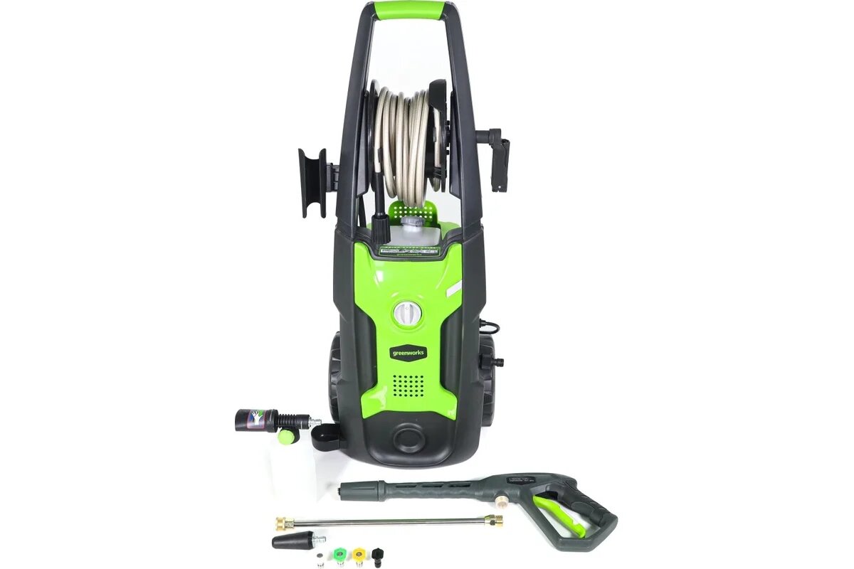 Мойка высокого давления электрическая GreenWorks GPWG5II 140 bar (5106607)