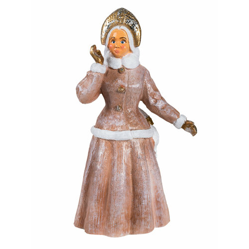 Садовая фигурка большая Снегурочка Н-34см