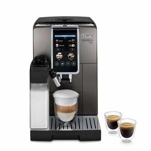 Автоматическая кофемашина DeLonghi ECAM380.95. TB универсальный, металлик/черный