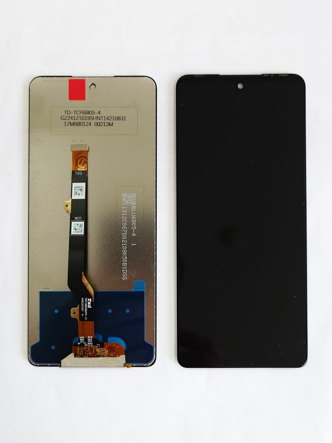 Дисплей (LCD) для Tecno Pova 6 Neo (LI6)+Touchscreen black ORIG100%