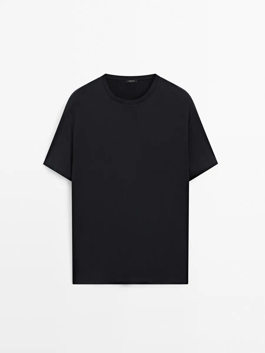 Футболка спортивная Massimo Dutti, размер M, темно-синий — фото 1