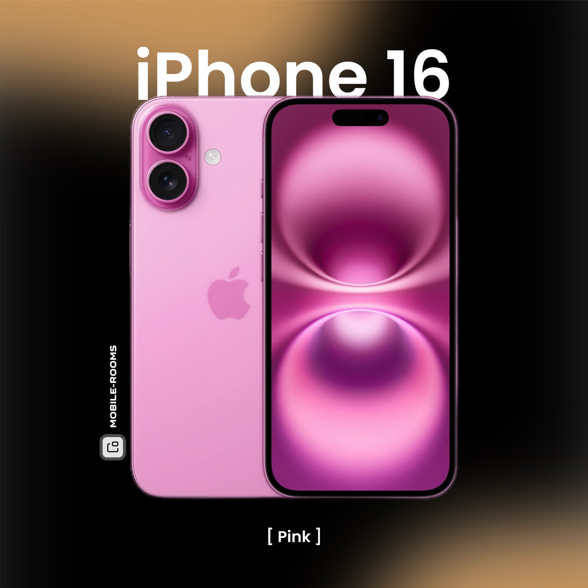 Смартфон Apple iPhone 16 256GB nano SIM + eSIM Pink (розовый) (без RuStore)
