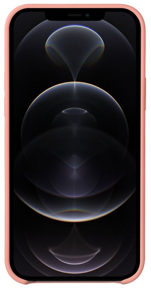 Чехол-крышка Deppa для Apple iPhone 12/12 Pro, силикон, розовый - фото №5