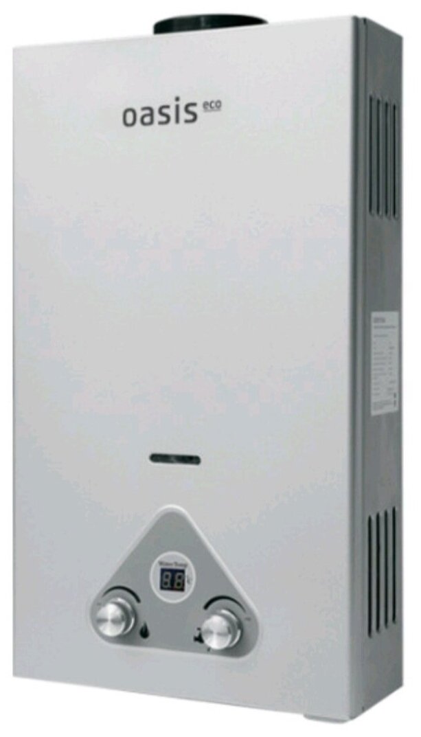 Колонка газовая Oasis Eco S-24 12 л/мин цвет серебро - фото №8