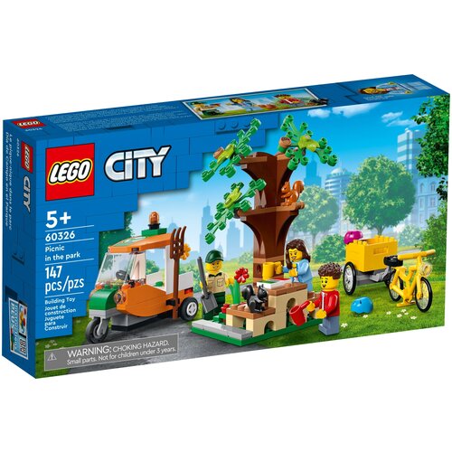 конструктор сити пикник 344 детали city Конструктор LEGO My City Пикник в парке
