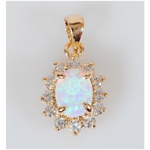 Подвеска Lotus Jewelry, опал, мультиколор